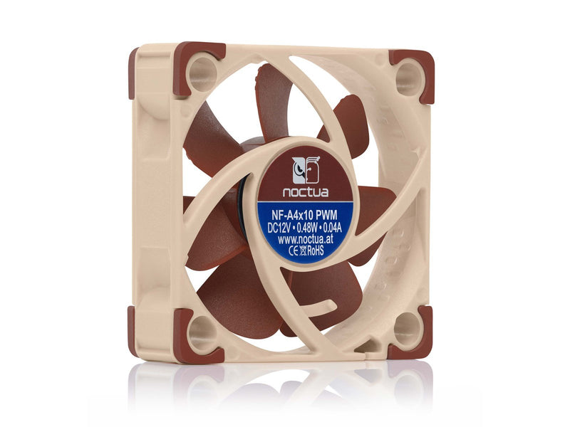 Noctua NF-A4x10 12V PWM - Gehäuselüfter - 40mm - Braun - 20 dBA