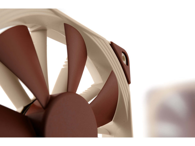 Noctua NF-F12 5V PWM - Gehäuselüfter - 120mm - Braun - 22 dBA