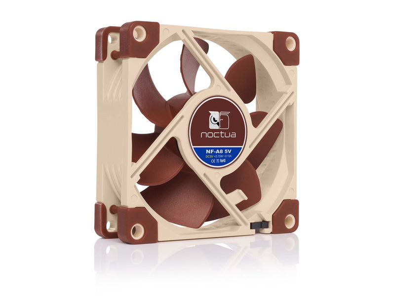 Noctua NF-A8 5V - Gehäuselüfter - 80mm - Braun - 18 dBA