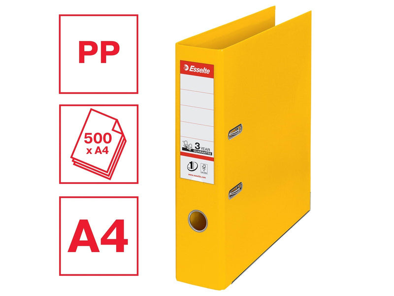 Esselte  No.1 Plastik-Ordner Gelb