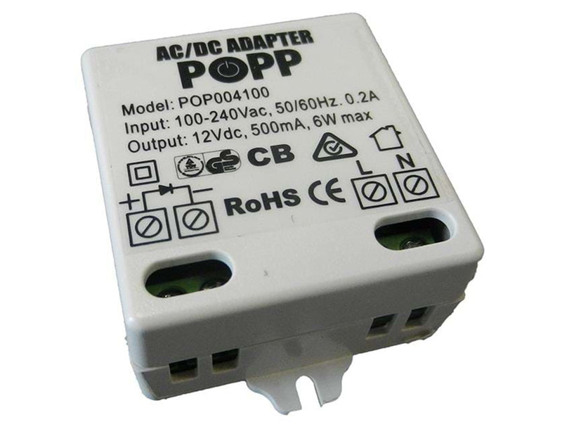 Popp External Mains Adapter for POPP Smoke Sensor POPE0
