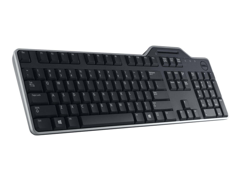 Dell KB813 Smartcard - keyboard - US / European (QWERTY) - Tastaturen - Englisch - Schwarz
