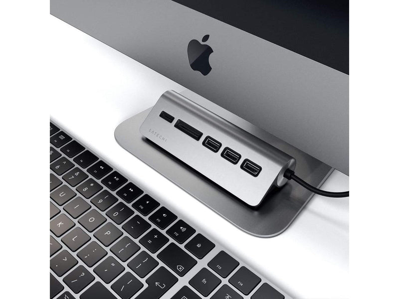 Satechi USB-C Combo Hub for Desktop USB-Hubs - 3 - Grau