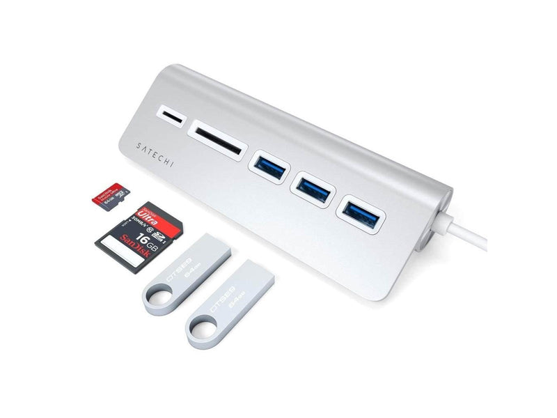 Satechi USB-C Combo Hub for Desktop USB-Hubs - 3 - silber