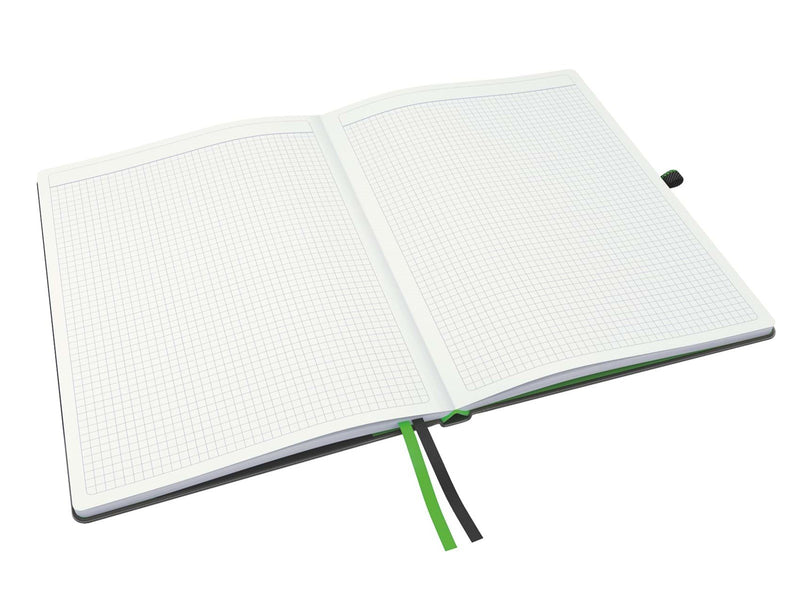 Leitz  Complete Notizbuch A4 kariert mit festem Einband Schwarz