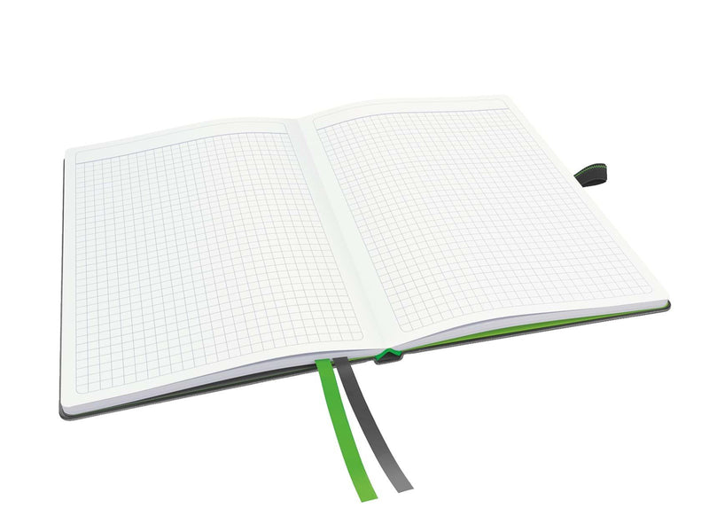 Leitz  Complete Notizbuch A5 kariert mit festem Einband Schwarz