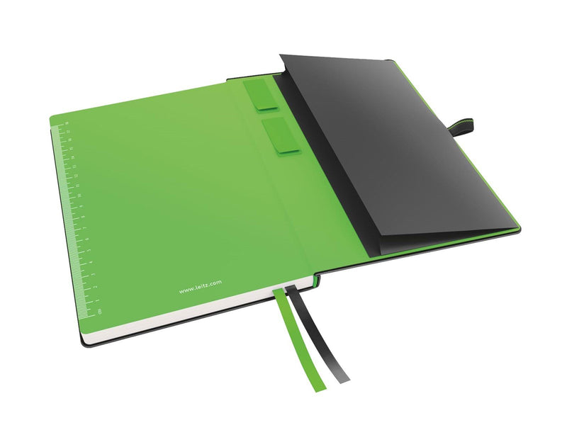 Leitz  Complete Notizbuch A5 kariert mit festem Einband Schwarz