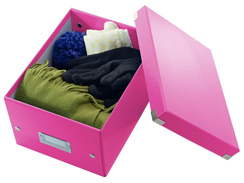 Leitz  Click & Store WOW Aufbewahrungs- und Transportbox Klein (Für A5) Pink