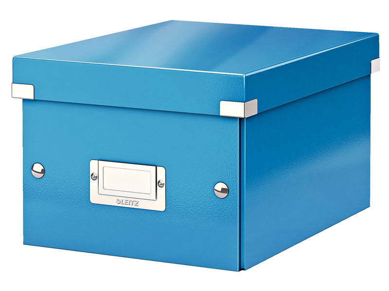 Leitz  Click & Store WOW Aufbewahrungs- und Transportbox Klein (Für A5) Blau