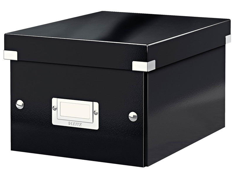 Leitz  Click & Store WOW Aufbewahrungs- und Transportbox Klein (Für A5) Schwarz