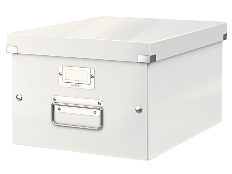 Leitz  Click & Store WOW Aufbewahrungs- und Transportbox Mittel (Für A4) Weiß