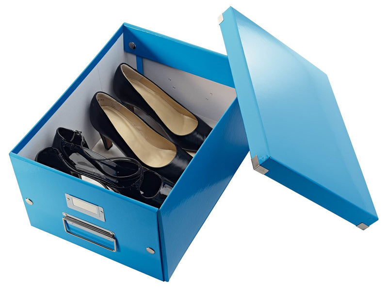 Leitz  Click & Store WOW Aufbewahrungs- und Transportbox Mittel (Für A4) Blau