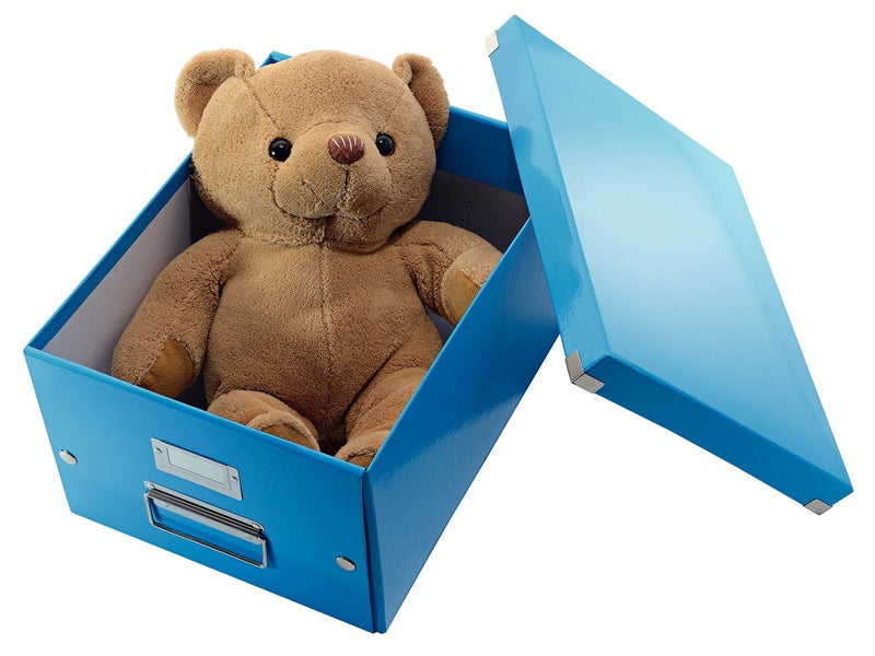 Leitz  Click & Store WOW Aufbewahrungs- und Transportbox Mittel (Für A4) Blau