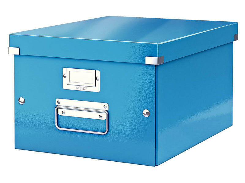 Leitz  Click & Store WOW Aufbewahrungs- und Transportbox Mittel (Für A4) Blau