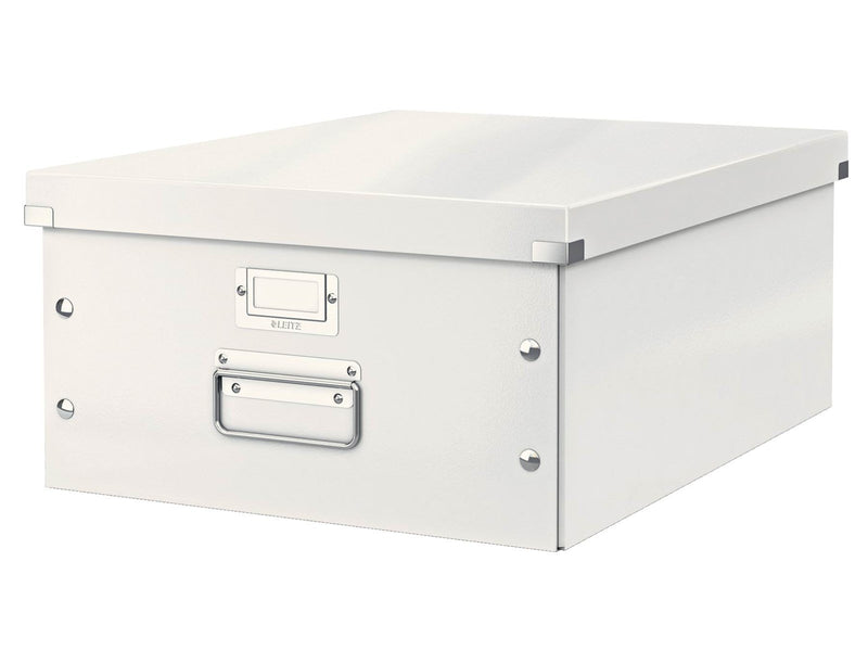 Leitz  Click & Store WOW Aufbewahrungs- und Transportbox Groß (Für A3) Weiß