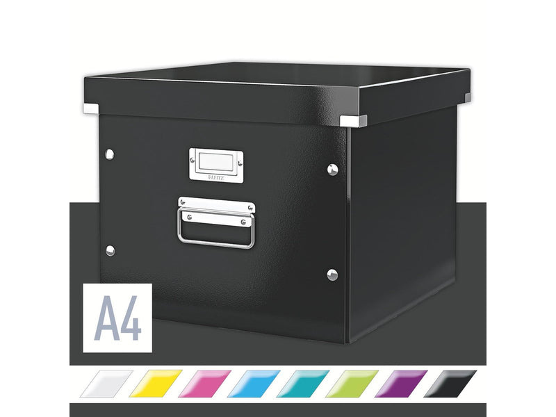 Leitz  Click & Store WOW Ablage- und Transportbox für Hängeregistratur Schwarz