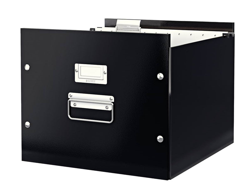 Leitz  Click & Store WOW Ablage- und Transportbox für Hängeregistratur Schwarz
