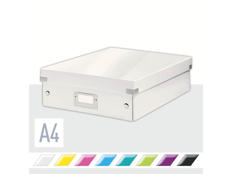 Leitz  Click & Store WOW Organisationsbox Mittel Weiß