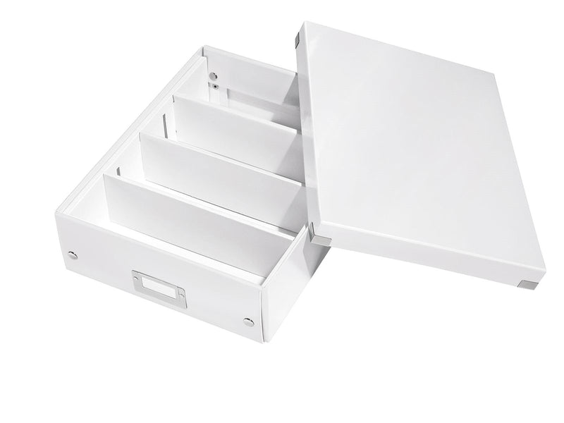 Leitz  Click & Store WOW Organisationsbox Mittel Weiß