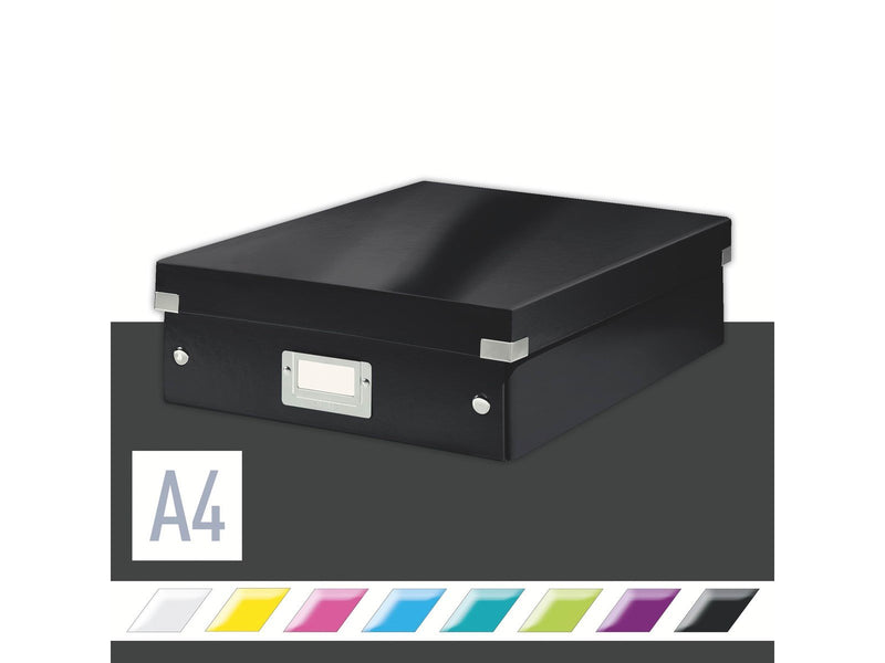 Leitz  Click & Store WOW Organisationsbox Mittel Schwarz
