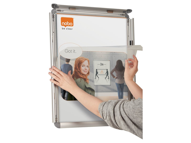 Nobo Premium Plus Plakatrahmen A4