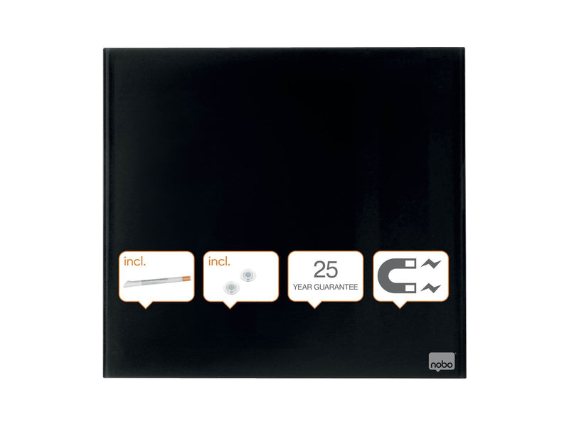 Nobo Diamond Glas - magnetische Glastafel, Einzelhandelspackung