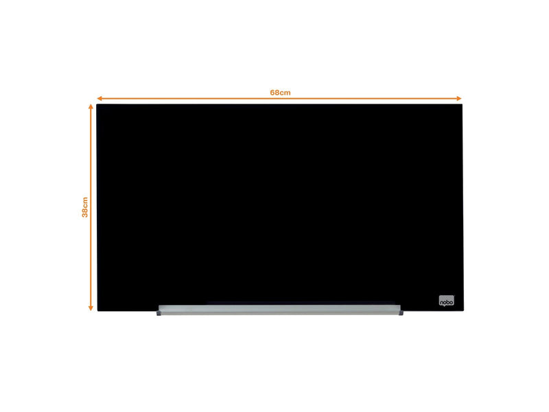Nobo  Impression Pro Whiteboard Glas Widescreen 31" Schwarz