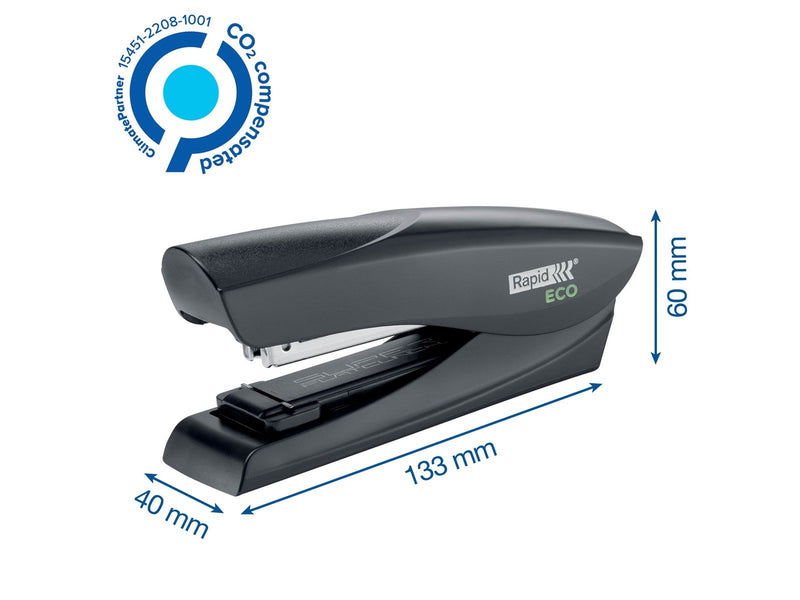 Rapid ECO Heftgerät, Schwarz