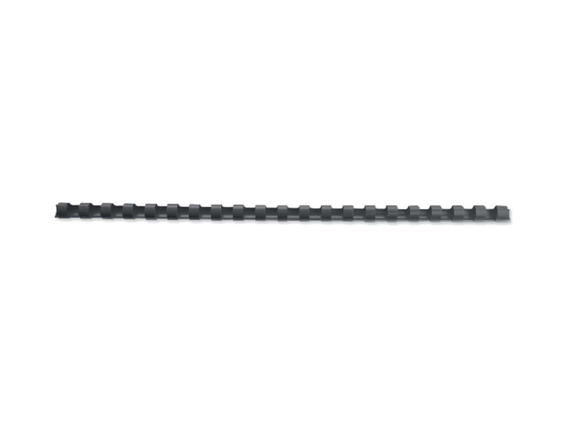GBC CombBind™ Plastikbinderücken A4 12 mm Schwarz - Plastic binding comb