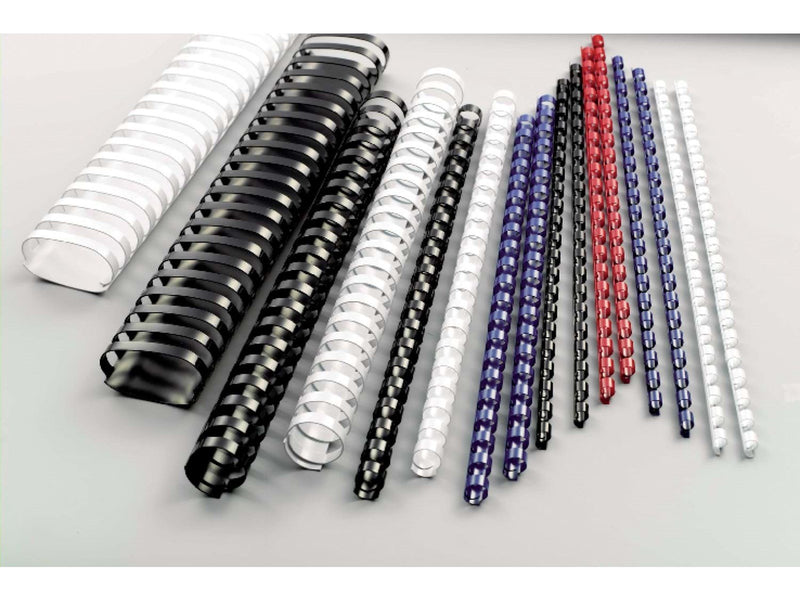 GBC CombBind™ Plastikbinderücken A4 12 mm Schwarz - Plastic binding comb