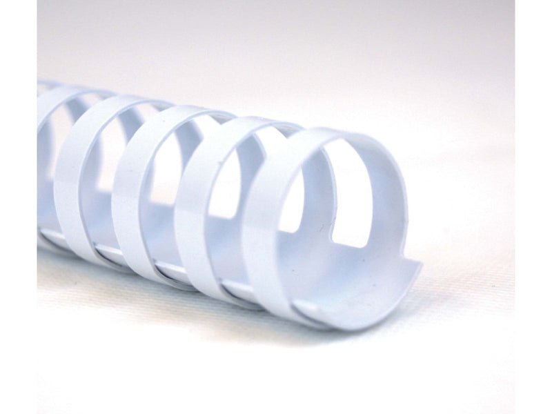 GBC CombBind™ Plastikbinderücken A4 10 mm Weiß - Plastic binding comb