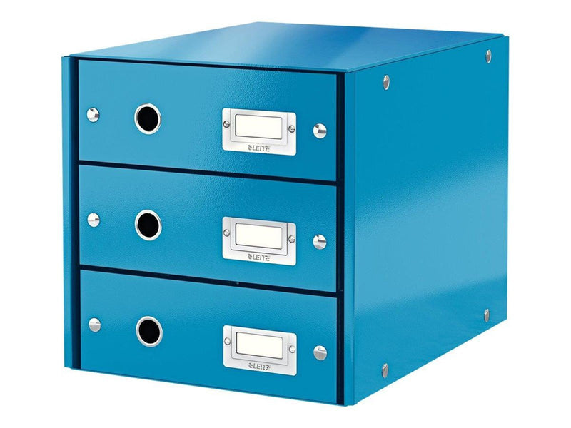 Leitz  Click & Store WOW Schubladenset (3 Schubladen) Blau