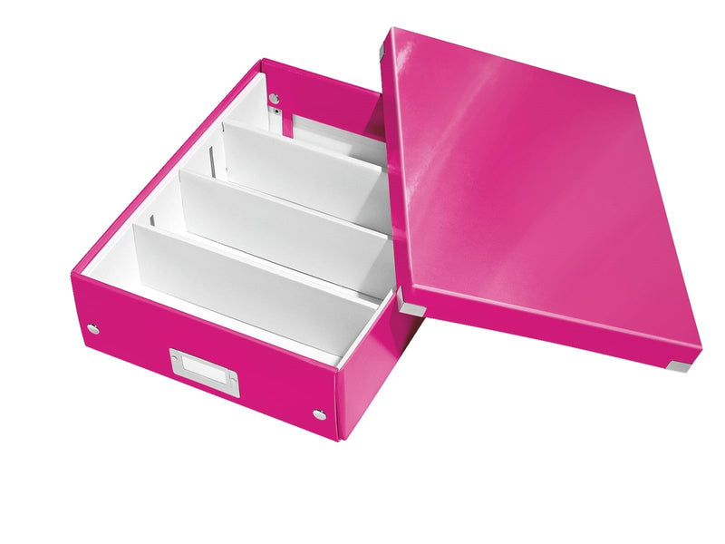 Leitz  Click & Store WOW Organisationsbox Mittel Pink