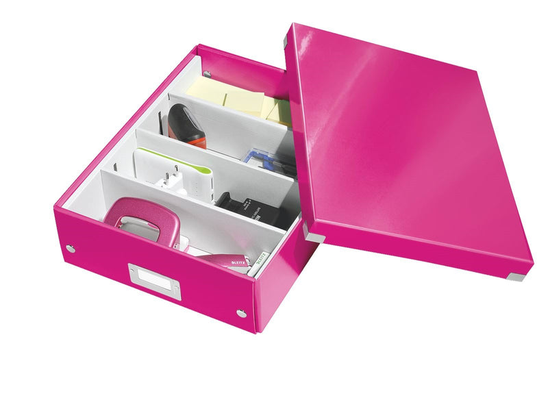 Leitz  Click & Store WOW Organisationsbox Mittel Pink