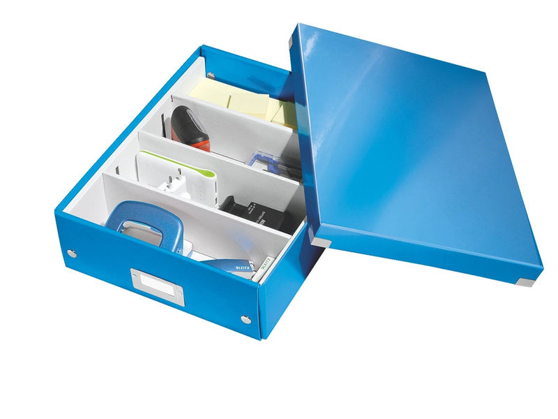 Leitz  Click & Store WOW Organisationsbox Mittel Blau