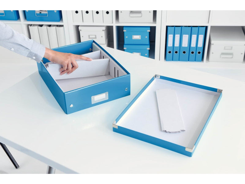 Leitz  Click & Store WOW Organisationsbox Mittel Blau