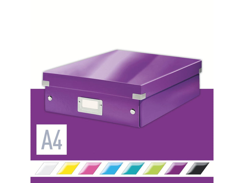 Leitz  Click & Store WOW Organisationsbox Mittel Violett