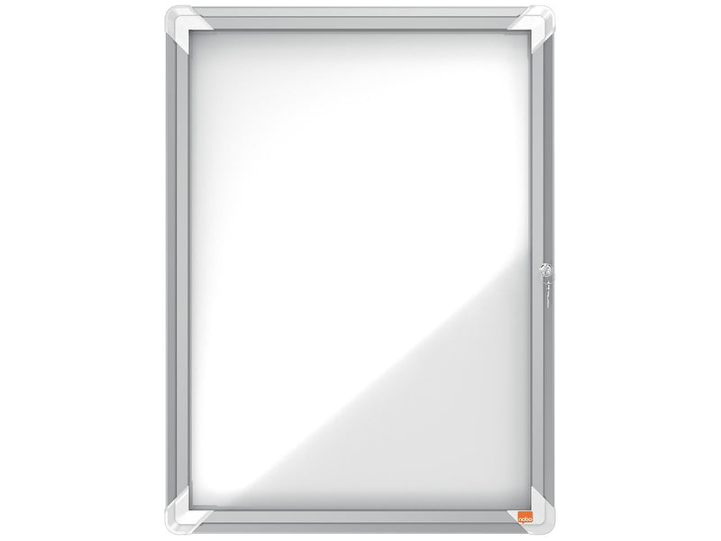 Nobo Premium Plus Schaukasten für den Innenbereich 4 x A4, magnetisch, Klapptür