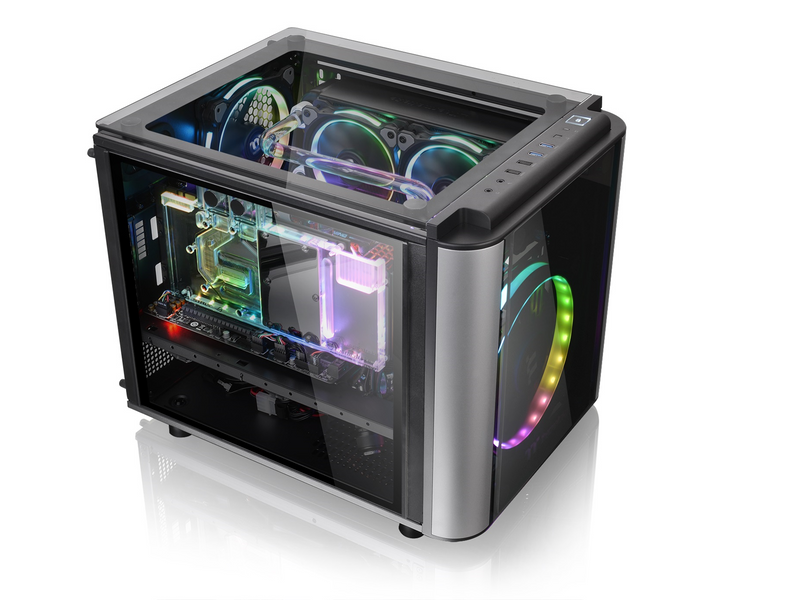 Thermaltake Level 20 VT - Gehäuse - Cube - Schwarz