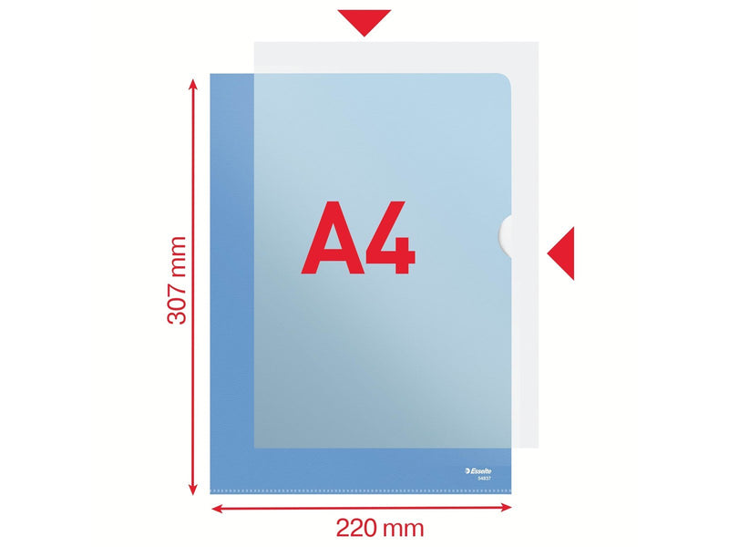 Esselte  Sichthülle Standard Plus Blau