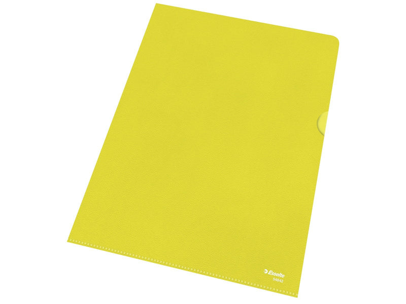 Esselte  Sichthülle Standard Plus Gelb