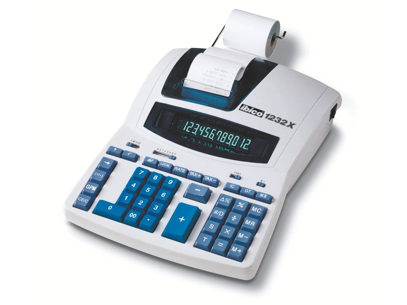 Ibico 1232X: Professioneller Tischrechner mit Druckfunktion
