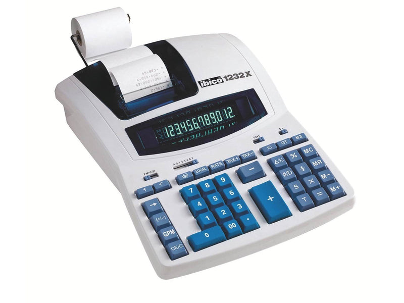 Ibico 1232X: Professioneller Tischrechner mit Druckfunktion