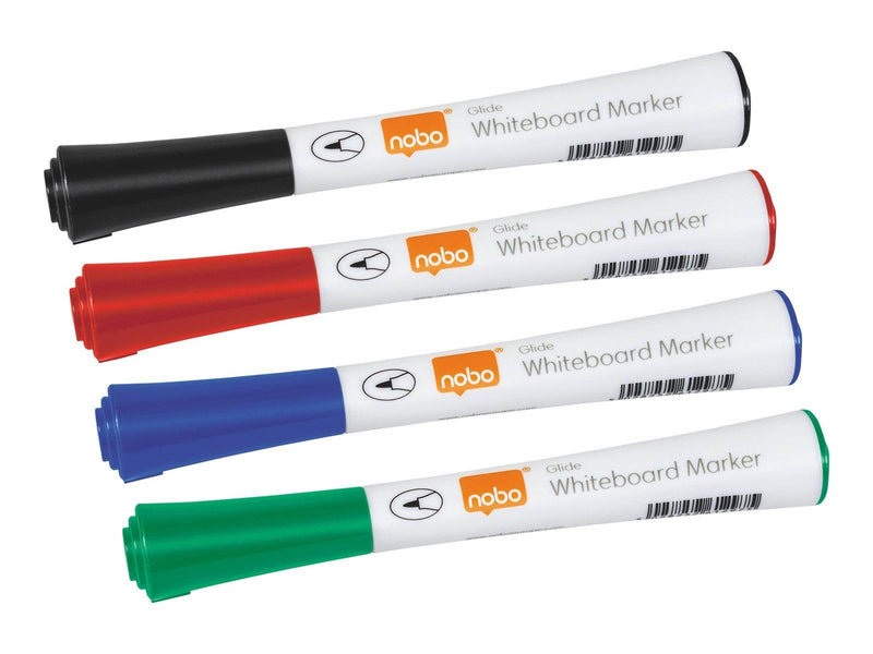 Nobo Glide Flipcharts-Marker, fein, trocken abwischbar