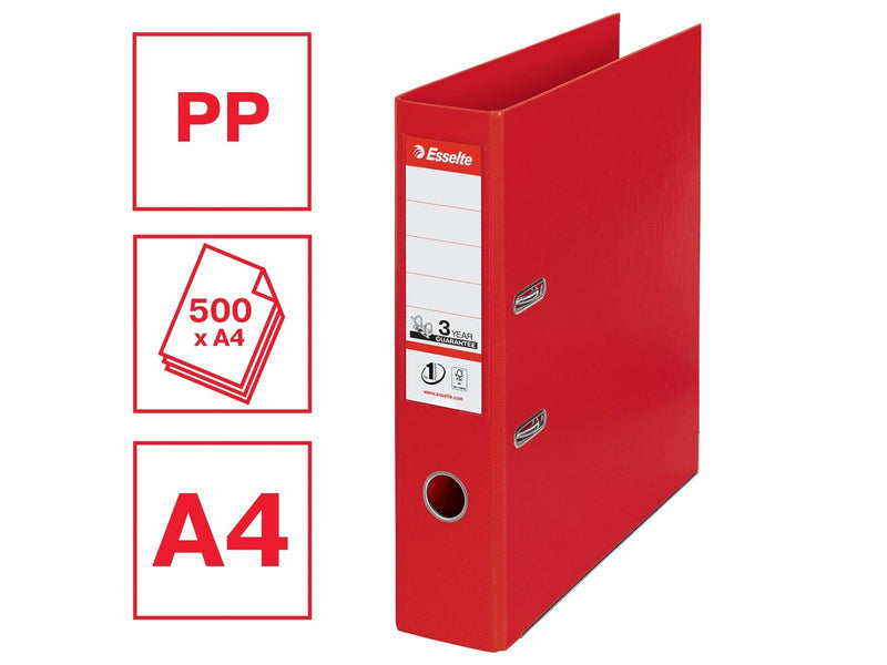 Esselte  No.1 Plastik-Ordner Rot