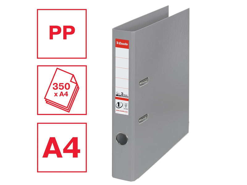 Esselte  No.1 Plastik-Ordner Grau