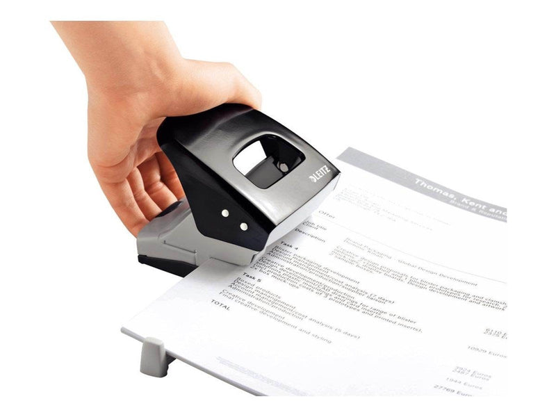 Leitz  NeXXt Bürolocher (Metall) Schwarz