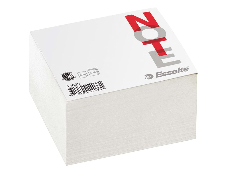 Esselte Pad-cube 10x10cm 500 sheets white