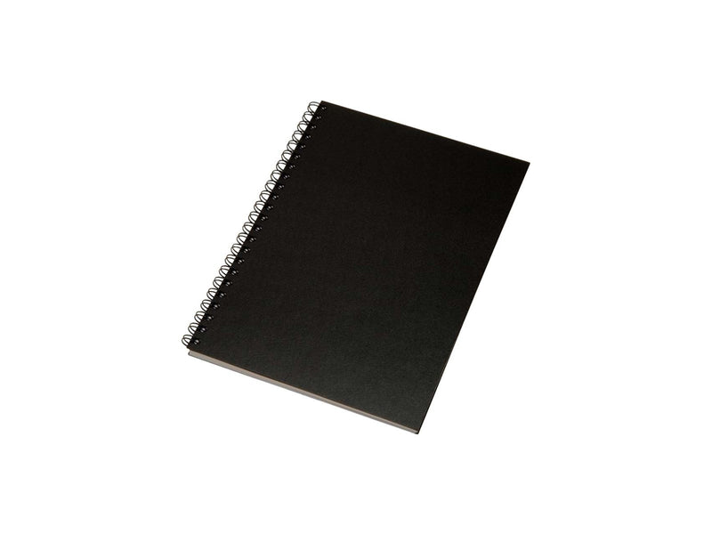 Esselte Notepad Memo Art A5 wire-o Ruled Black c