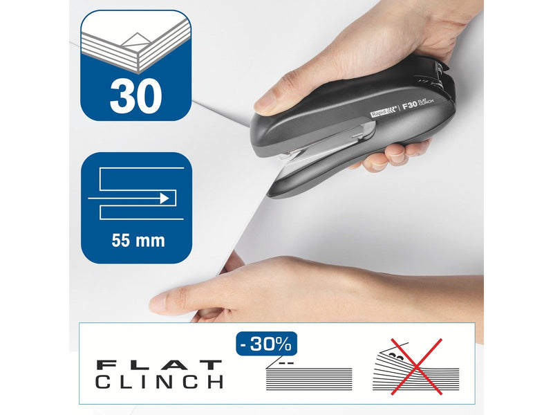 Rapid  Büroflachheftgerät F30 Schwarz